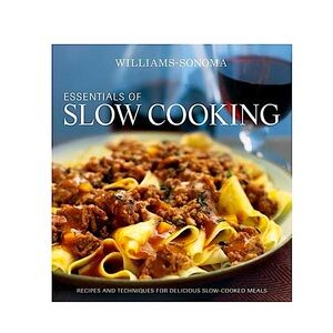 Large Williams-Sonoma Essentials of Slow Cooking Book